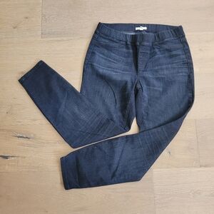 Eileen Fisher Jeans Women's sz PM Pull On Skinny Mid Rise Stretch Denim